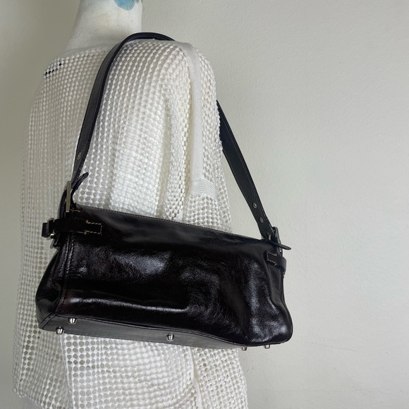 Francesco Biasia Beautiful Brown Leather Handbag - Picture 7 of 8